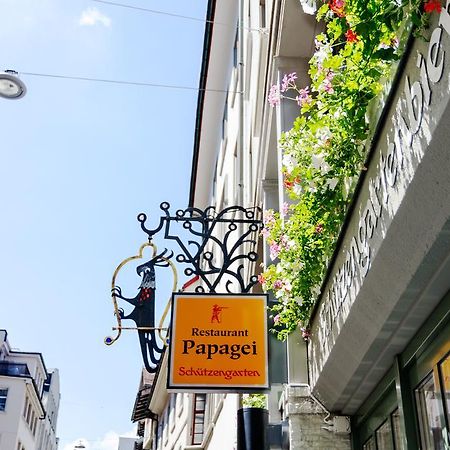 Restaurant Papagei Pensionat St. Gallen Exteriör bild